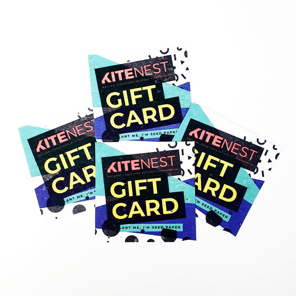 Kitenest Gift Card (Seed Card)