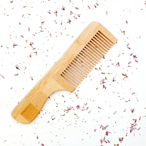 Bamboo Comb (Long Handle)